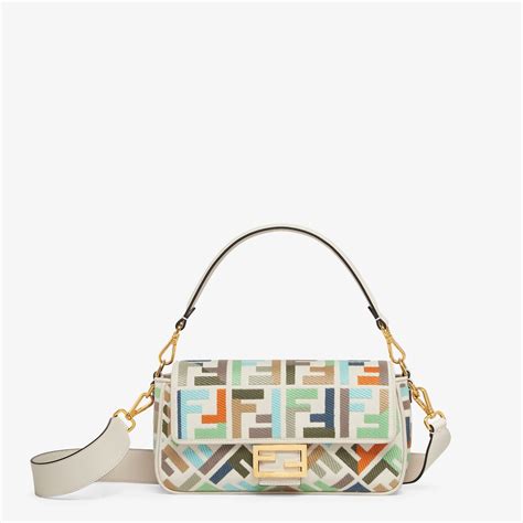 fendi multicolor baguette|Fendi multi pocket baguette.